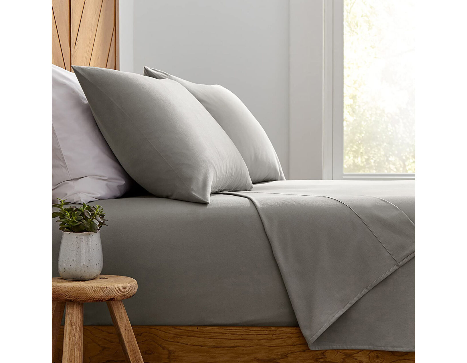 Stone & Beam flannel sheet set